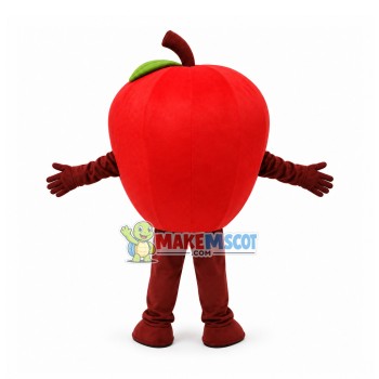 Red Apple of The Exhibition Mascot Costume Red Apple of The Exhibition Mascot Costume