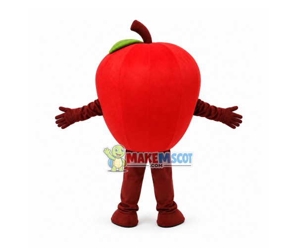 Red Apple of The Exhibition Mascot Costume Red Apple of The Exhibition Mascot Costume