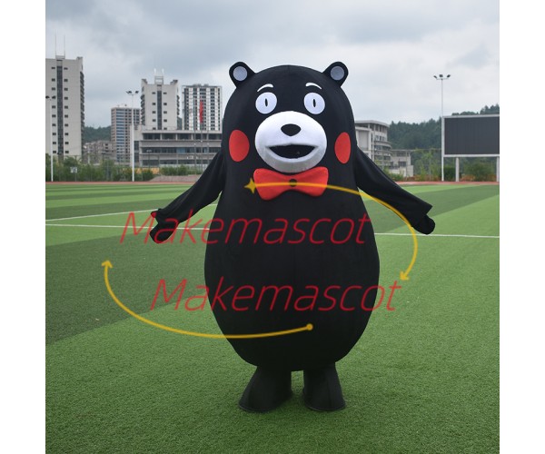 Lovely Cartoon Blush Kumamoto Mascot Costume Lovely Cartoon Blush Kumamoto Mascot Costume