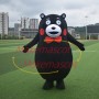 Lovely Cartoon Blush Kumamoto Mascot Costume