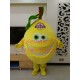 Customized Cartoon Smiley Lemon Mascot Costume Customized Cartoon Smiley Lemon Mascot Costume