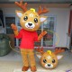 Vivid Beautiful Sika Deer Mascot Costume