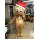 Christmas Soft Gingerbread Man Mascot Costume Christmas Soft Gingerbread Man Mascot Costume