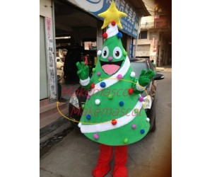 Christmas Tree For Exhibition Mascot Costume