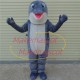 Gray Dolphin With Mild Temper Mascot Costume Gray Dolphin With Mild Temper Mascot Costume