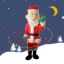Long Faced Santa Claus Mascot Costume