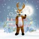 Lively Christmas Deer Mascot Costume Lively Christmas Deer Mascot Costume