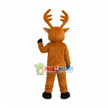 Lively Christmas Deer Mascot Costume