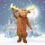 Adult Brown Moose Mascot Costume For Party