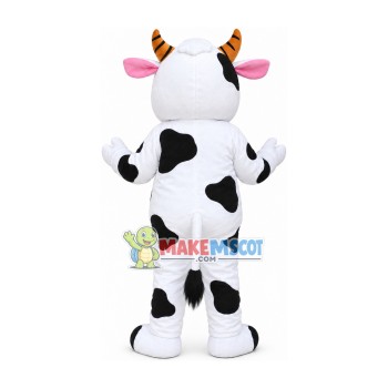 Lifesome Cow of The Farm Mascot Costume Lifesome Cow of The Farm Mascot Costume