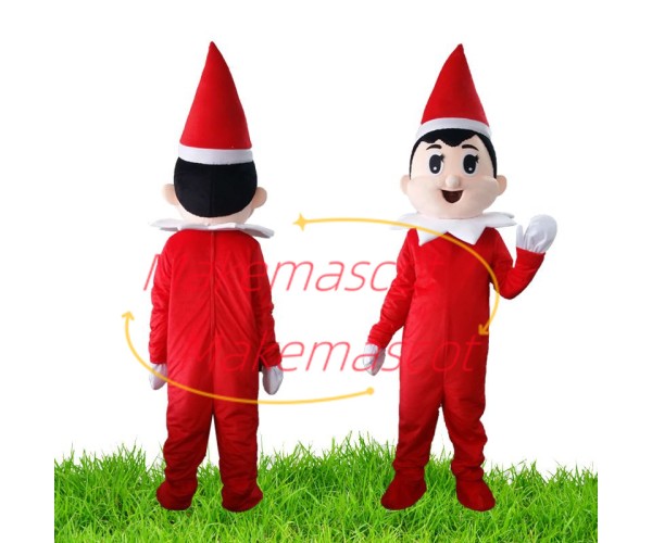 Cute Christmas Baby Doll Mascot Costume Cute Christmas Baby Doll Mascot Costume