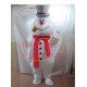 Adult Cartoon Snowman With Pipe Mascot Costume Adult Cartoon Snowman With Pipe Mascot Costume