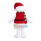 Lovely Warm Snowman of Christmas Mascot Costume Lovely Warm Snowman of Christmas Mascot Costume