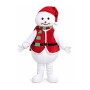 Lovely Warm Snowman of Christmas Mascot Costume
