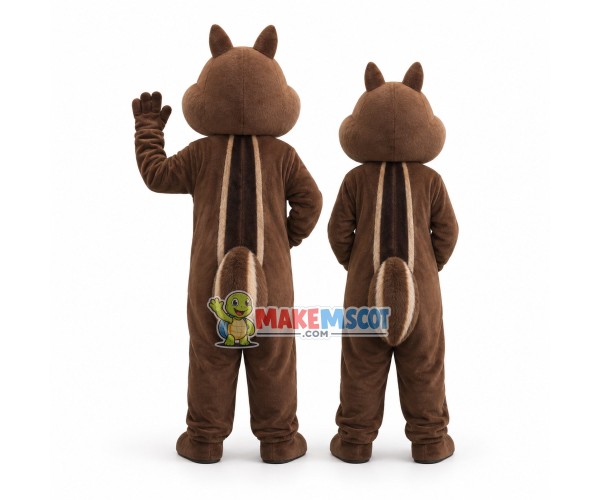 Free Squirrel Couple With Happy Life Mascot Costume