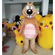 Groundhog With Protruding Front Teeth Mascot Costume Groundhog With Protruding Front Teeth Mascot Costume