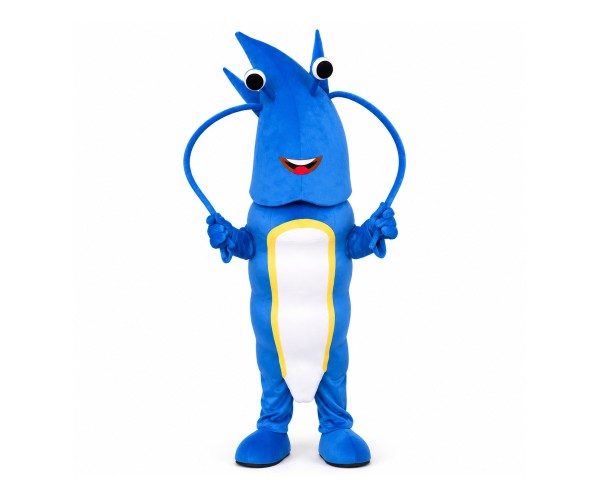 Long-bearded Lobster Adult Size Mascot Costume Long-bearded Lobster Adult Size Mascot Costume