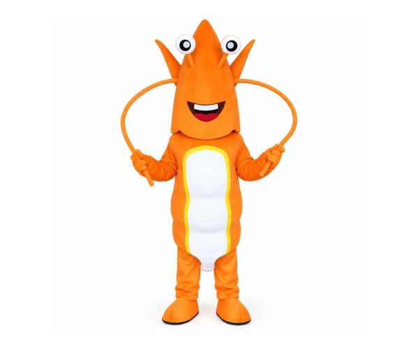 Long-bearded Lobster Adult Size Mascot Costume Long-bearded Lobster Adult Size Mascot Costume