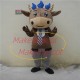 Manager Brown Cattle Mascot Costume Manager Brown Cattle Mascot Costume