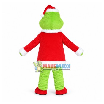 Bright Christmas Dragon Mascot Plush Costume Bright Christmas Dragon Mascot Plush Costume