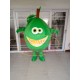 Fresh Green Lemon Cartoon Mascot Costume Fresh Green Lemon Cartoon Mascot Costume