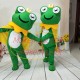 One Pair of Frog Prince Mascot Costume One Pair of Frog Prince Mascot Costume