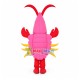 Bright Color Crayfish Mascot Adult Costume Bright Color Crayfish Mascot Adult Costume