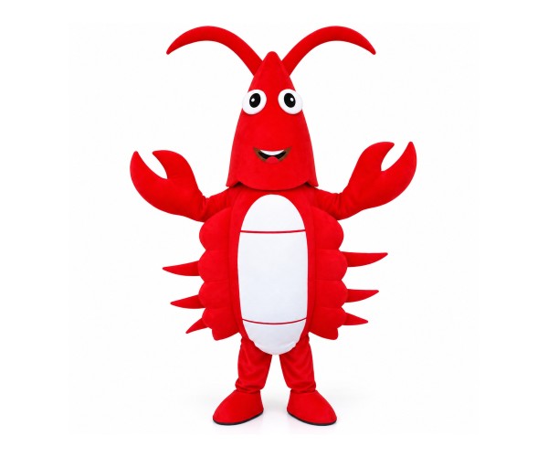 Bright Color Crayfish Mascot Adult Costume