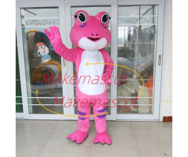 Splendid Noisy Frog Mascot Costume Splendid Noisy Frog Mascot Costume