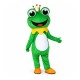 Confident Frog Prince Adult Mascot Costume Confident Frog Prince Adult Mascot Costume