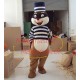 Thief Squirrel Wearing the Blindfold Mascot Costume Thief Squirrel Wearing the Blindfold Mascot Costume
