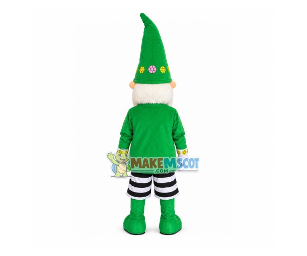 Special Version Of Green Santa Claus Mascot Costume Special Version Of Green Santa Claus Mascot Costume