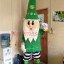 Special Version Of Green Santa Claus Mascot Costume