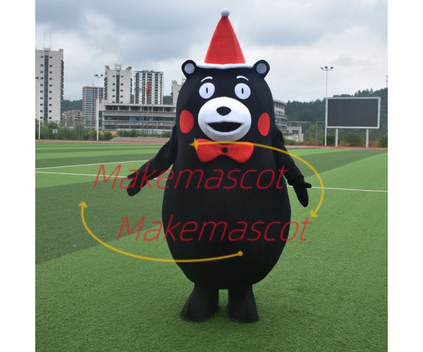 Kumamoto of Christmas Party Mascot Costume Kumamoto of Christmas Party Mascot Costume