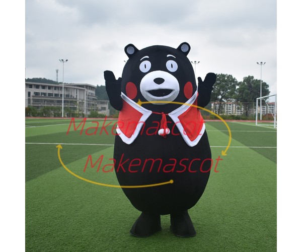 Kumamoto In Christmas Cape Mascot Costume