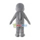 Peaceful Dolphin With Blue Eyes Mascot Costume Peaceful Dolphin With Blue Eyes Mascot Costume
