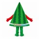 Slice of Sweet Red Watermelon Mascot Costume