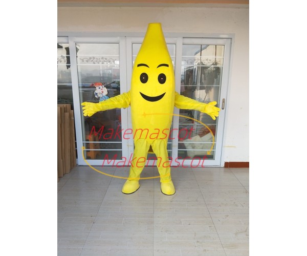Lightweight Adult Cartoon Banana Mascot Costume Lightweight Adult Cartoon Banana Mascot Costume