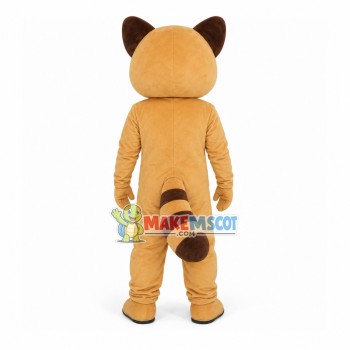 Delighted The Little Raccoon Mascot Costume Delighted The Little Raccoon Mascot Costume