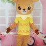 Female Fawn With Lacy Shirt Mascot Costume
