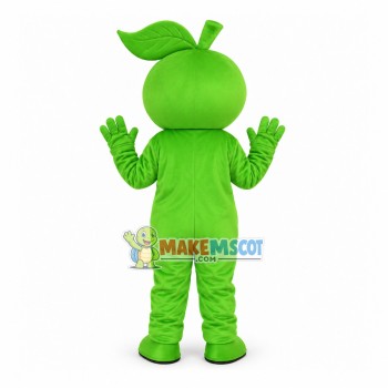 Handmade Green Apple Doll Mascot Costume Handmade Green Apple Doll Mascot Costume