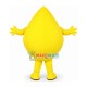 Cartoon Lemon With Asymmetric Eyebrows Mascot Costume Cartoon Lemon With Asymmetric Eyebrows Mascot Costume