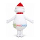 Christmas Snowman With Carrot Nose Mascot Costume Christmas Snowman With Carrot Nose Mascot Costume