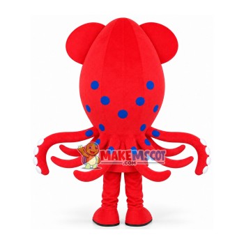 Deep-sea Octopus With Sucker Mascot Costume Deep-sea Octopus With Sucker Mascot Costume