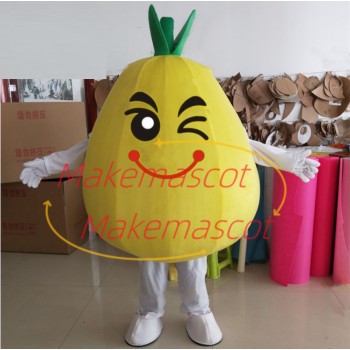 Cartoon Version Big Grapefruit Mascot Costume Cartoon Version Big Grapefruit Mascot Costume