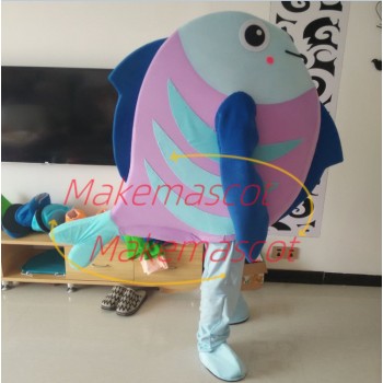 Beautiful Ornamental Fish Cartoon Mascot Costume Beautiful Ornamental Fish Cartoon Mascot Costume