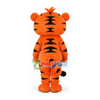 Adorable Baby Tiger With Simple Idea Mascot Costume Adorable Baby Tiger With Simple Idea Mascot Costume