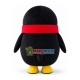 Cartoon Penguin of Software Logo Mascot Costume Cartoon Penguin of Software Logo Mascot Costume