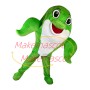 Agreeable Little Green Dolphin Mascot Costume