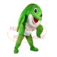 Agreeable Little Green Dolphin Mascot Costume
